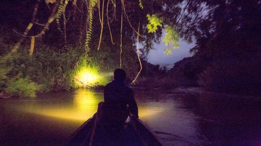 Nam Nern Night Safari Laos