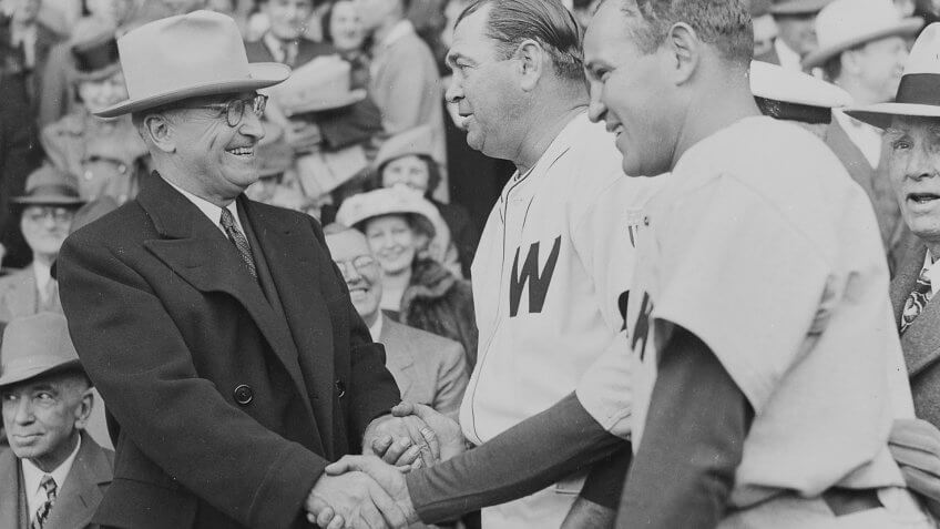1947-President-Truman-Baseball