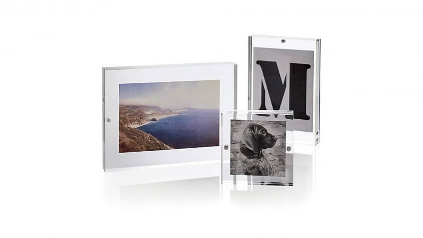 Acrylic Block Picture Frame