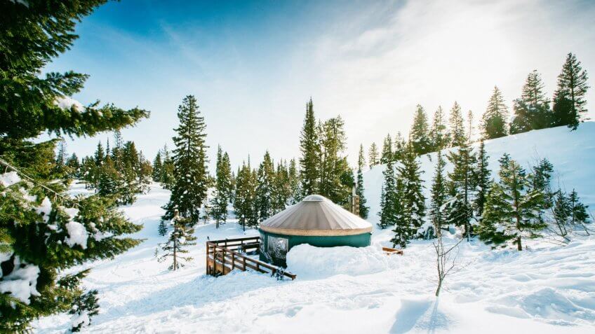 Idaho City Yurt.