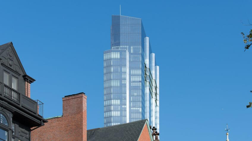 Boston, Massachusetts, Millennium-Tower-MA, Skyscraper