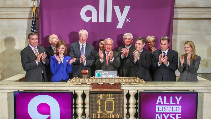 NEW YORK, NY – APRIL 10: Ally Financial CEO Michael A.