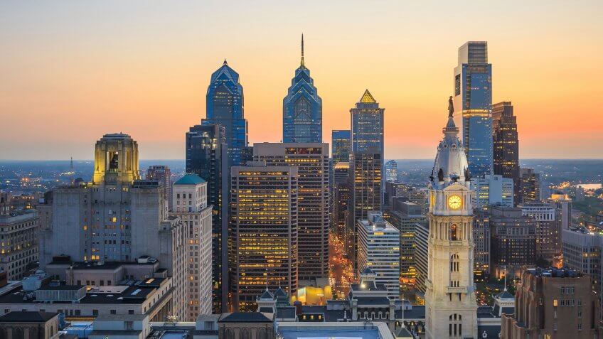10966, Cities, Horizontal, Pennsylvania, Philadelphia, States