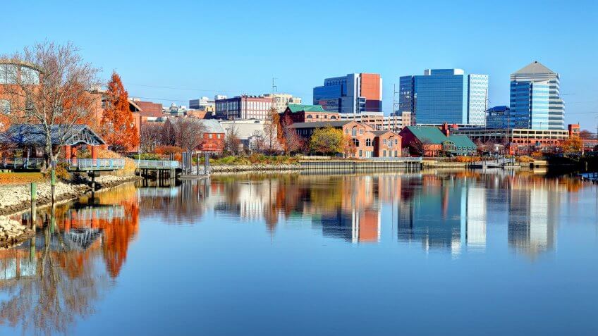Wilmington is the largest city in the state of Delaware, United States and is located at the confluence of the Christina River and Brandywine Creek.