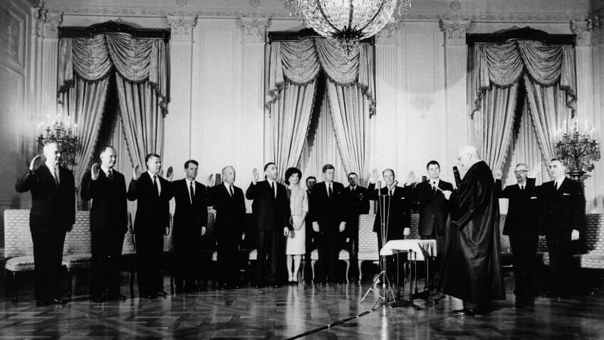 1961-President-John-F-Kennedy-Ceremony