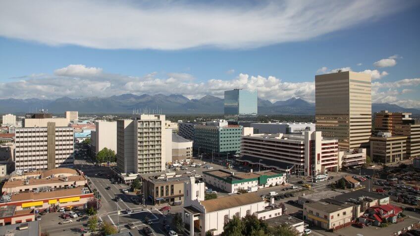 Anchorage Skyline. Anchorage Skyline.