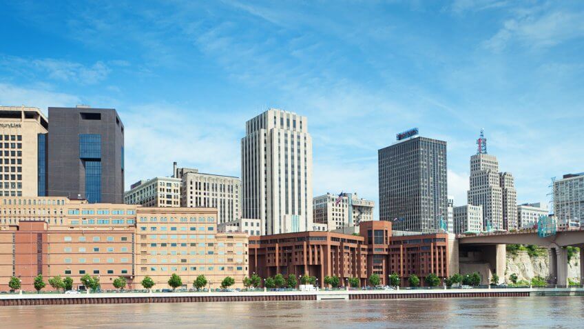 Subject: The city skyline of St.