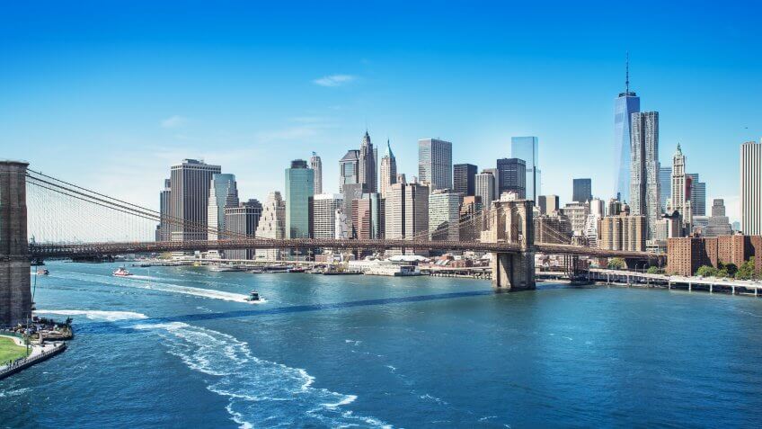 picture of manhattan new york.