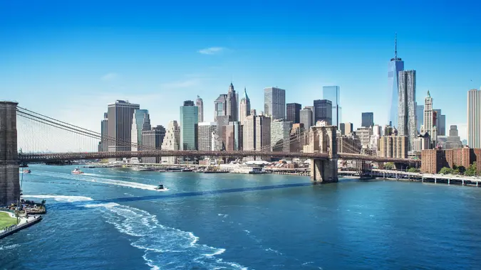 picture of manhattan new york.