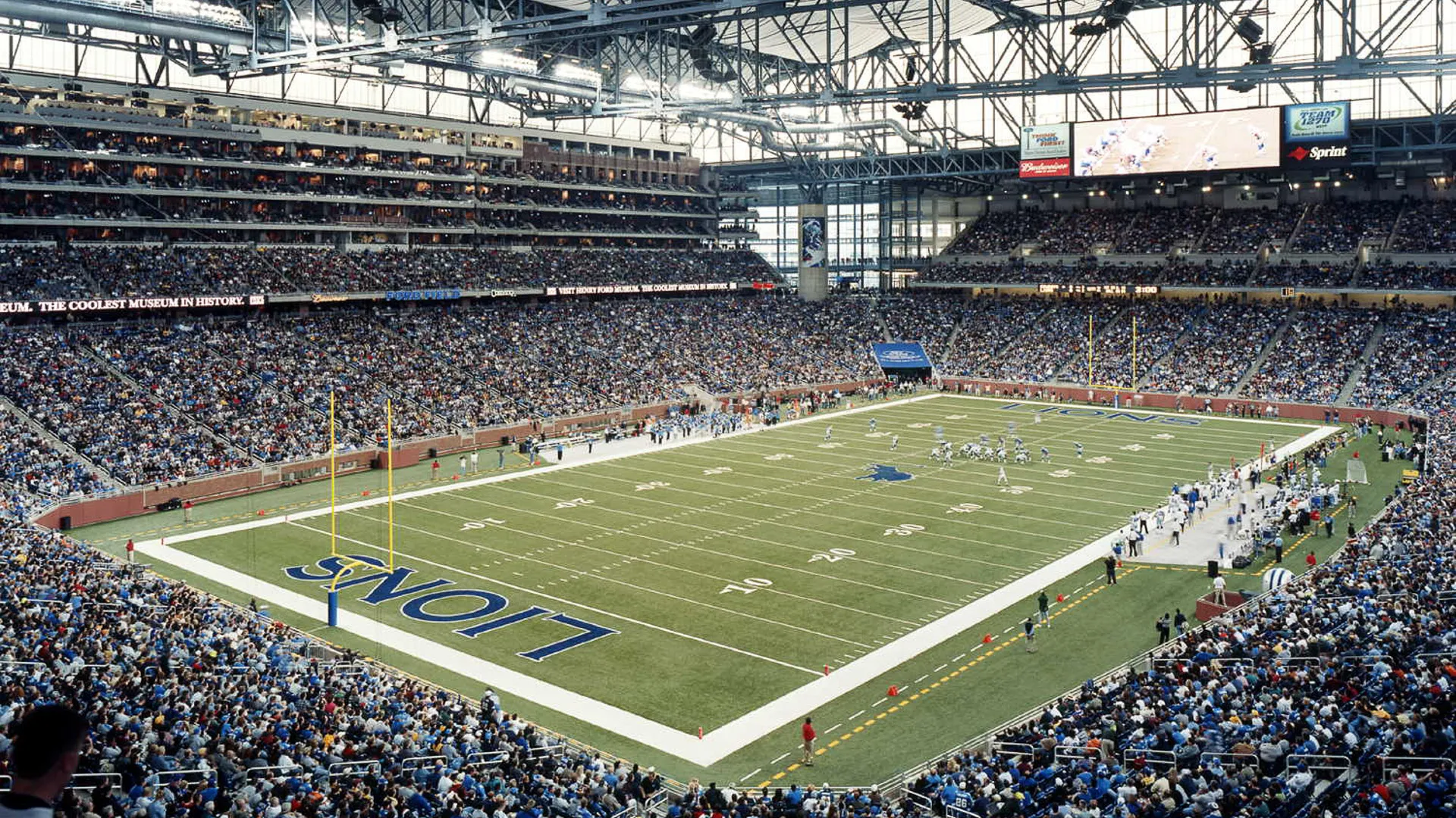 NFL Football Stadiums - Detroit Lions Stadium - Ford Field - Oct06