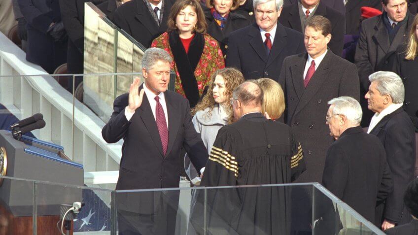 1997-President-Clinton-Inauguration-Ceremony
