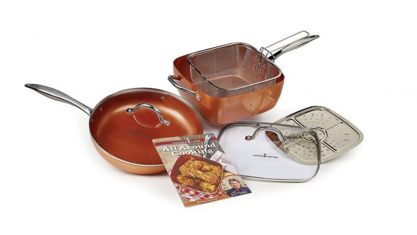 Copper Chef — 7 Piece Set