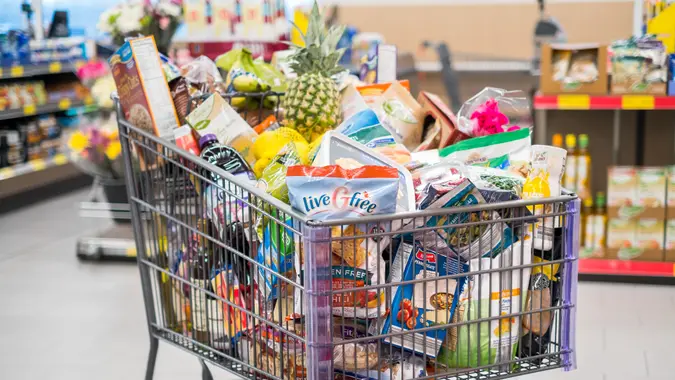 Aldi shopping cart