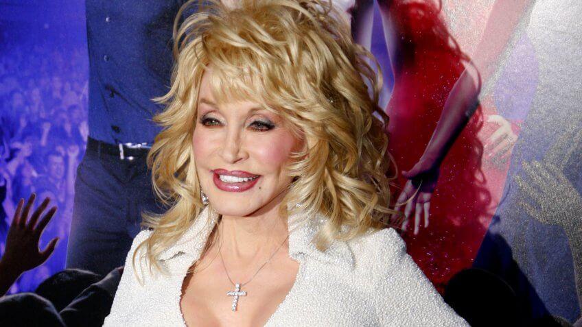 Dolly Parton at the Los Angeles Premiere of "Joyful Noise" held at the Grauman's Chinese Theater in Los Angeles, California, United States on January 9, 2012.