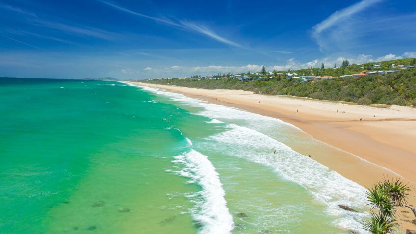 Beach Australia Sunshine Coast.