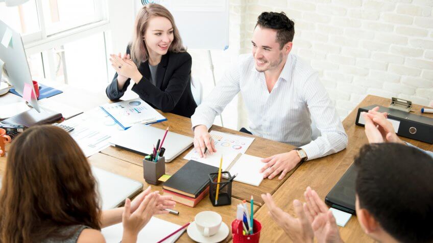congratulating a coworker