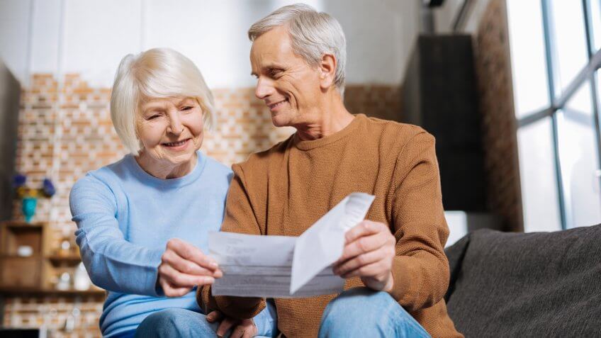 happy retired couple