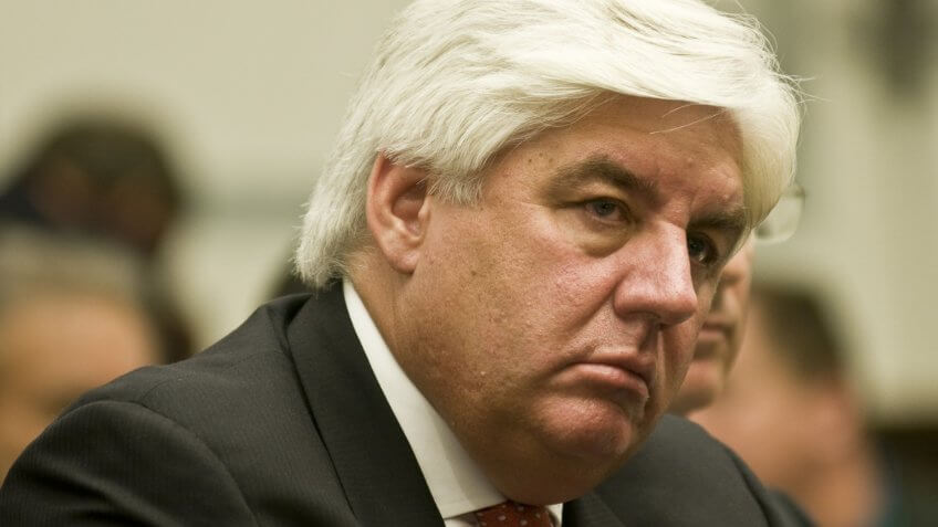 Former AIG CEO Martin SullivanCommittee on Oversight and Government Reform hearing on the $85 billion bailout of AIG, Washington DC, America - 07 Oct 2008The House Oversight and Government Reform Committee is currently carrying out five hearings on the circumstances that led to the US government's $700-billion Wall Street bailout.
