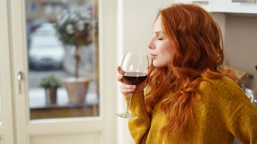 drinking-wine