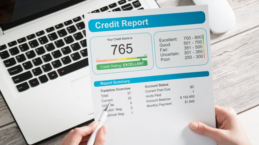 credit report, credit score