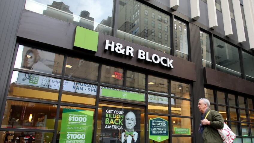 H&R Block tax service