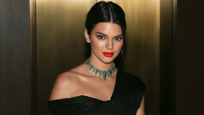 NEW YORK-SEPT 08: Model Kendall Jenner attends Daily Front Row's Fashion Media Awards at Four Seasons Hotel New York Downtown on September 8, 2017 in New York City.