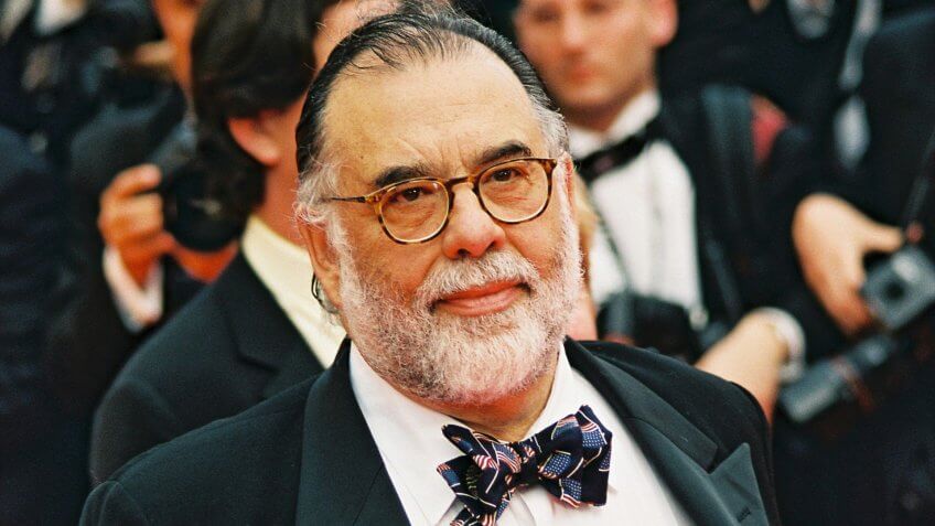 CANNES, FRANCE - MAY 11: Francis Ford Coppola at the 'Apocalypse Now Redux' film screening at the 54th Cannes Film Festival on May 11, 2001 Cannes, France.