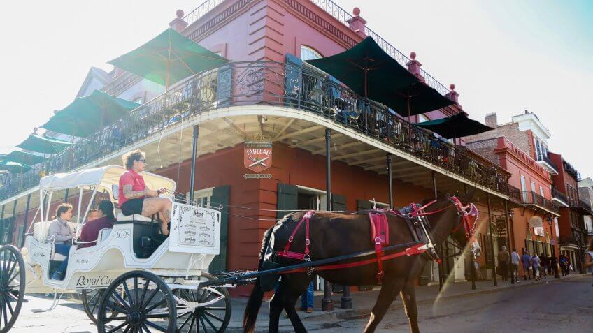 Dickie Brennan’s Tableau restaurant in Louisiana.