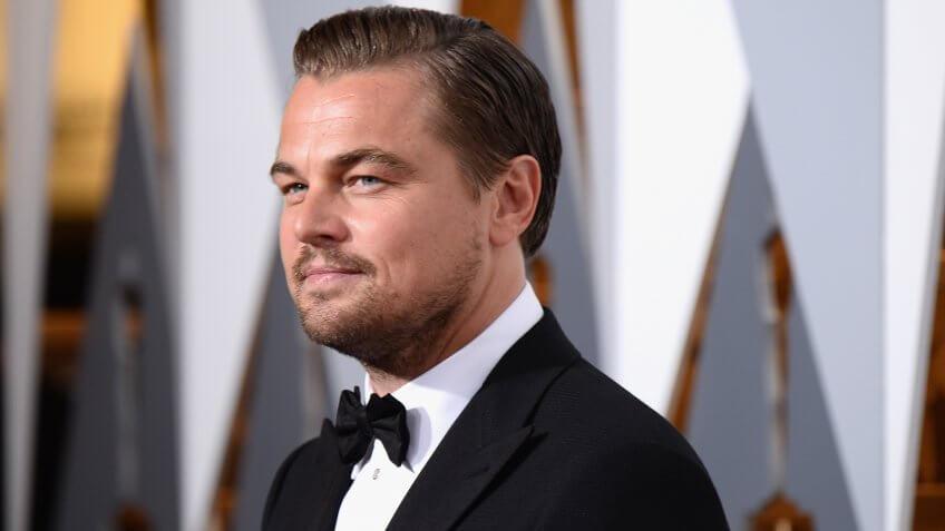 HOLLYWOOD, CA - FEBRUARY 28: Actor Leonardo DiCaprio attends the 88th Annual Academy Awards at Hollywood & Highland Center on February 28, 2016 in Hollywood, California.