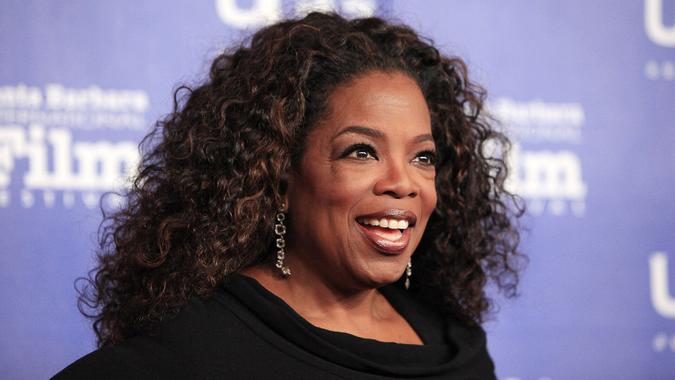 Oprah Winfrey smiling