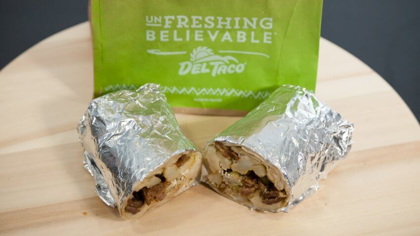Del Taco, Fast Food, GOBankingRates.com, unique, weird
