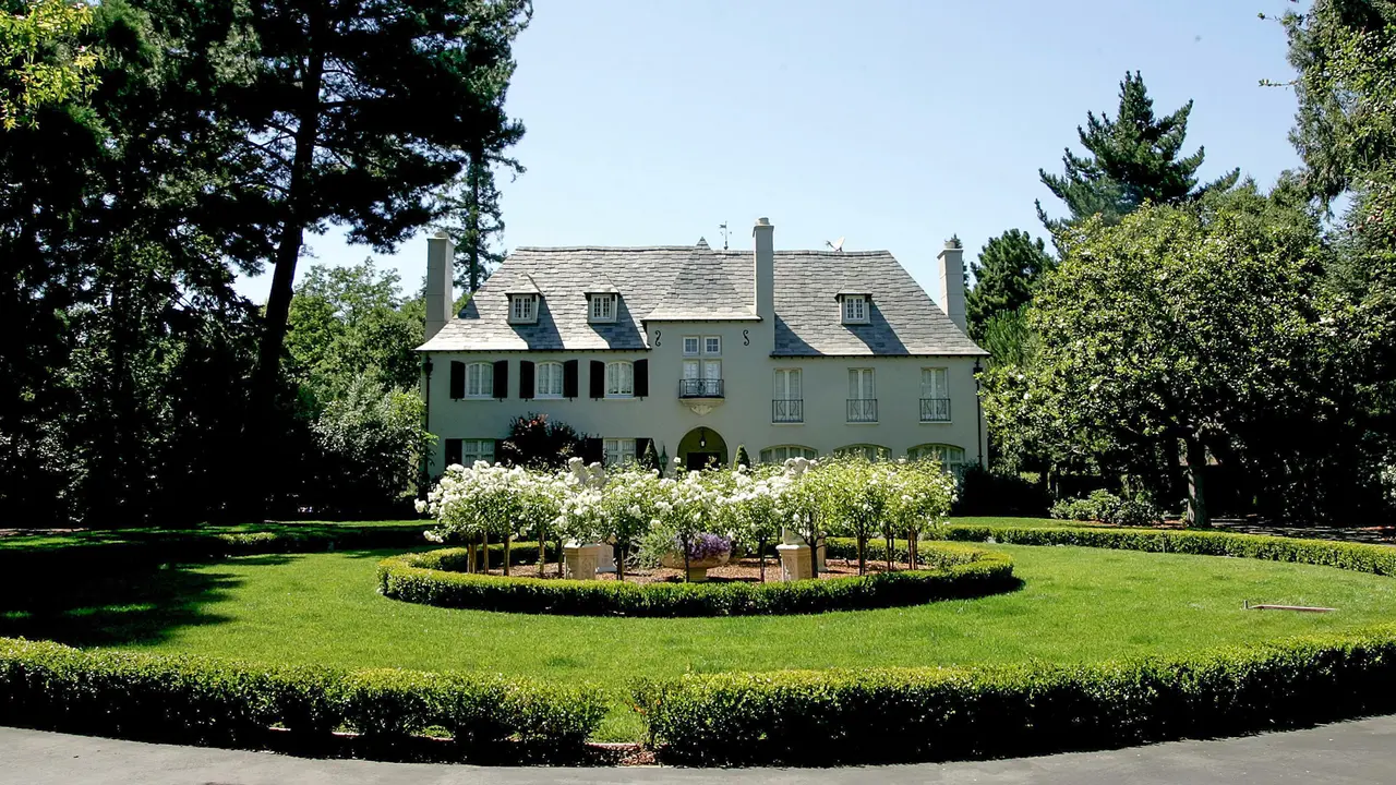 ATHERTON, CA - JULY 12:  A mansion style home is seen July 12, 2005 in Atherton, California.