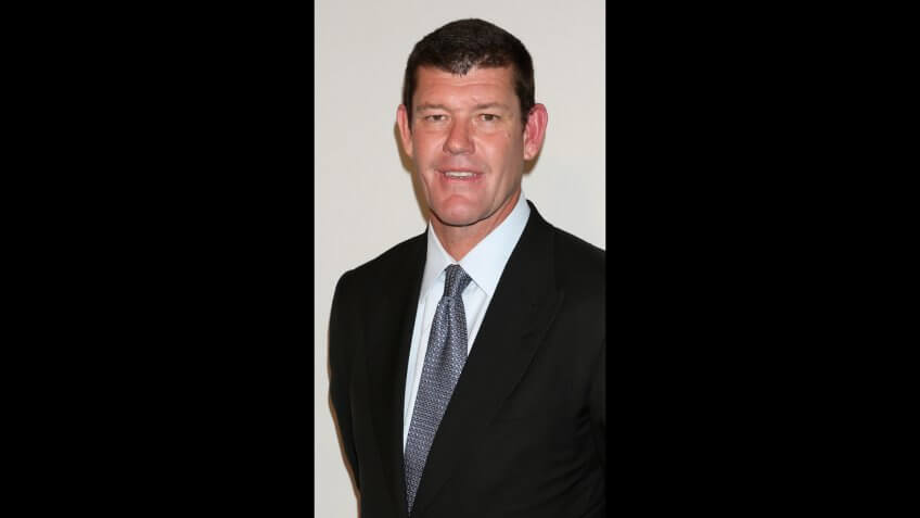 Mandatory Credit: Photo by Gregory Pace/REX/Shutterstock (5491507ao)James Packer, Australian billionaire businessman, investor, and philanthropist'Joy' film premiere, New York, America - 13 Dec 2015.