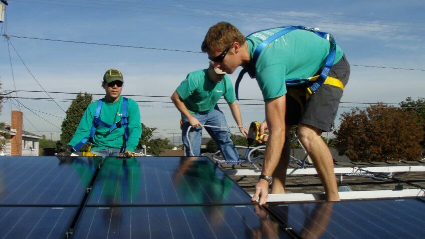 Solar City installation
