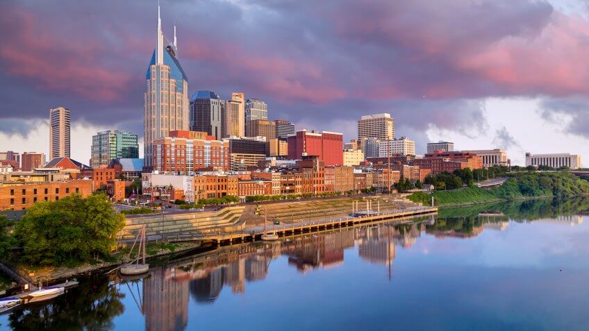 10966, Cities, Horizontal, Nashville, States, Tennessee