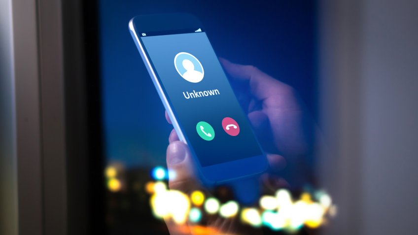 iphone, smartphone, unknown caller