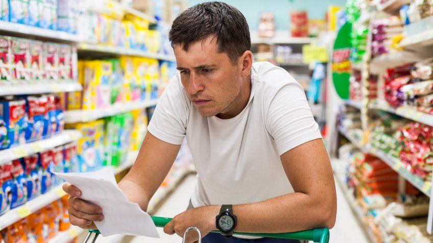grocery shopping, shopping, shopping list