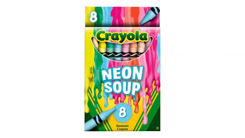 Set of 8 Crayola Meltdown Crayons
