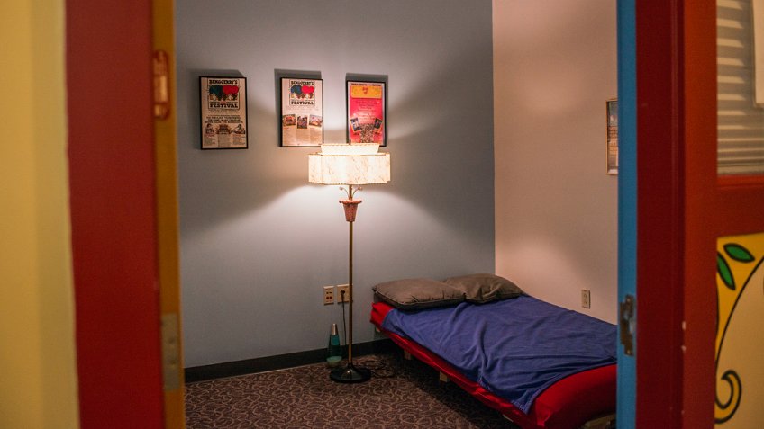 Ben and Jerry's, nap room