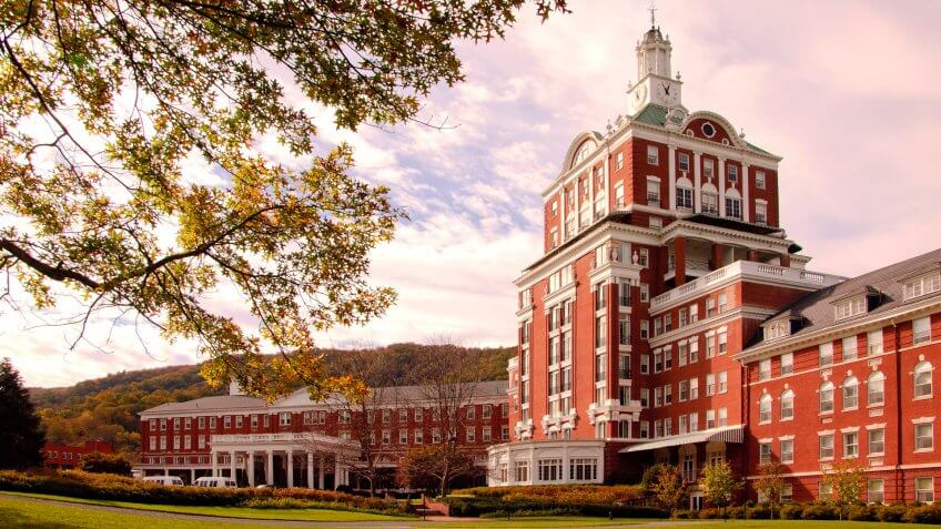 Omni Homestead Resort in Allegheny Springs.