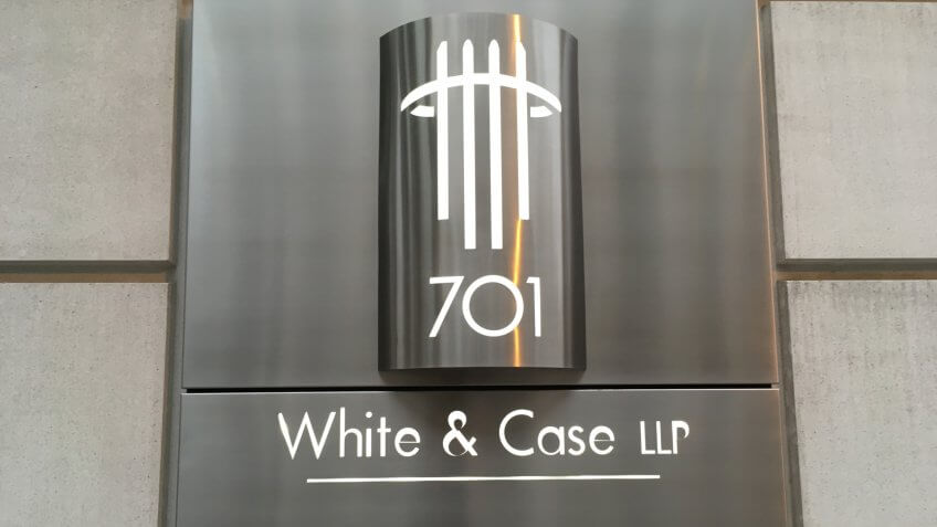 Plaque for White & Chase LLC.