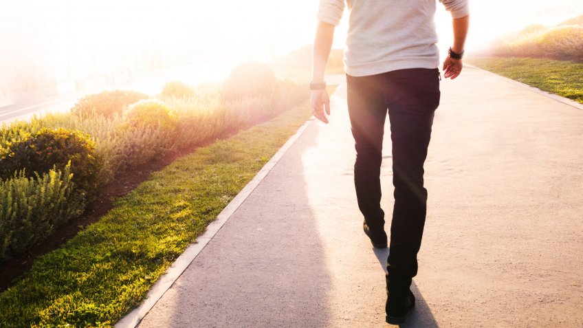MAN, walking