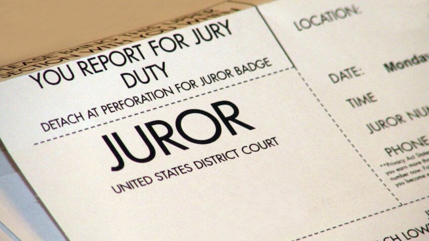 juror, jury duty