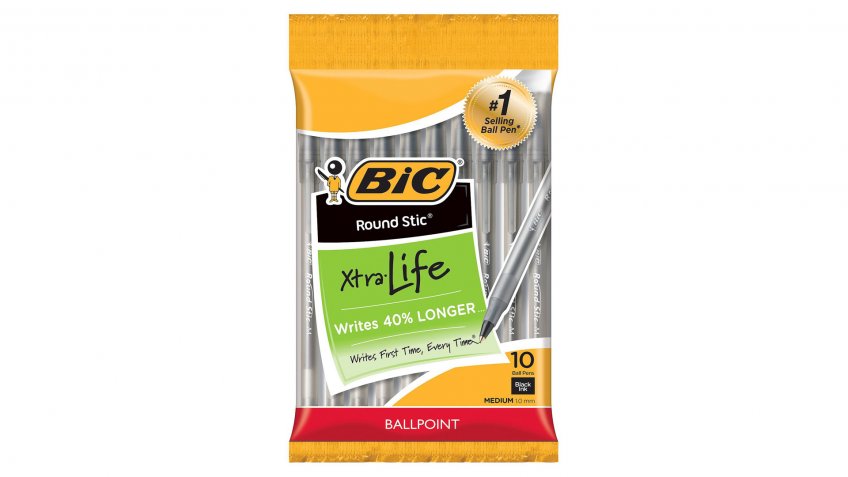 Pack of 10 BIC Xtra Life Ballpoint Pens