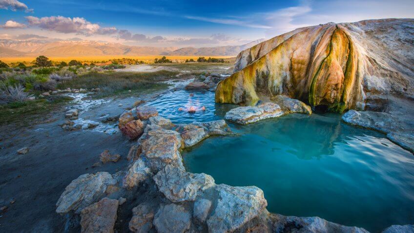 Travertine Hot Springs, hot springs