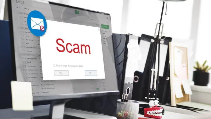 Computer, email, scam, virus