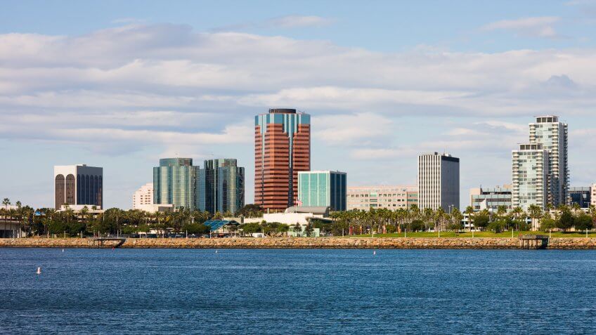 Cities, Horizontal, Long Beach - California, US, USA, United States, america