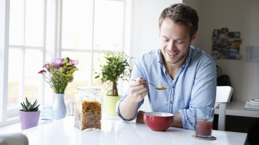 eating at home