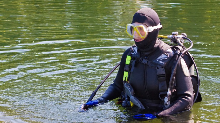 golf ball diver