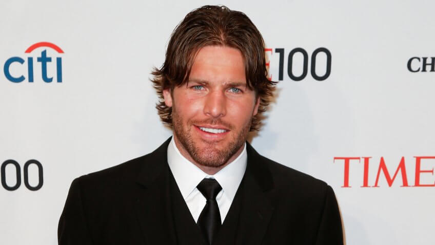 NEW YORK-APR 29: NHL player Mike Fisher attends the Time 100 Gala for the Most Influential People in the World at Frederick P.